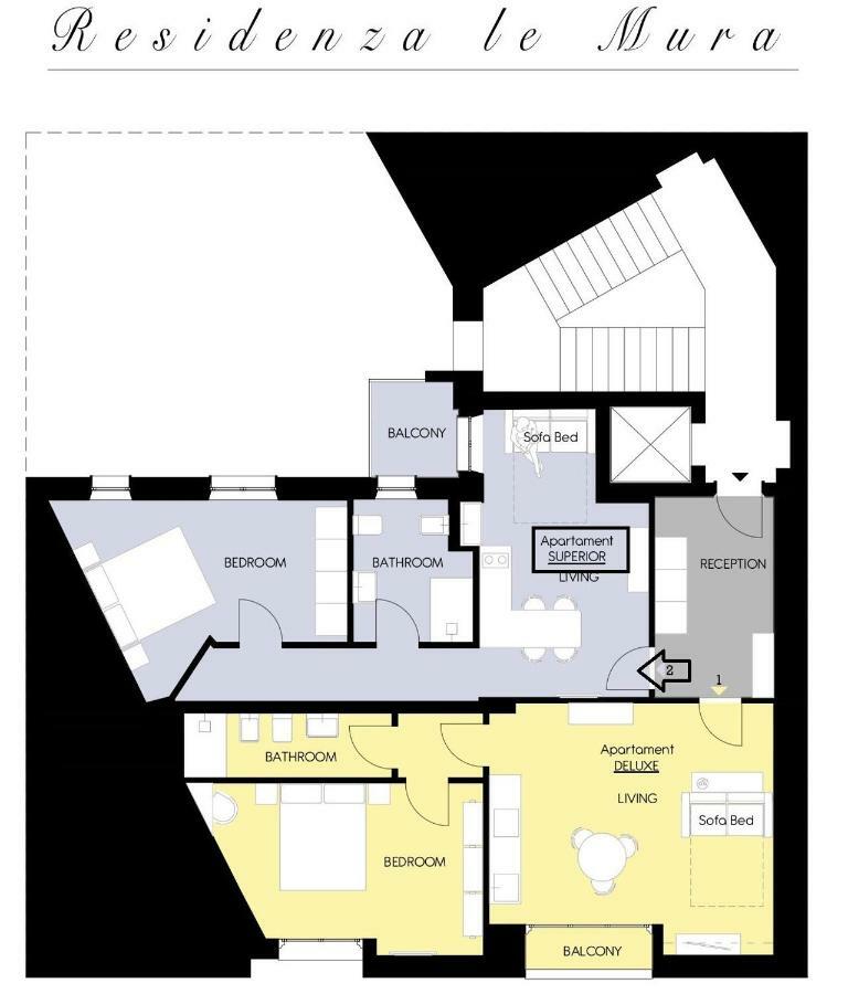 Residenza Le Mura Верона Экстерьер фото